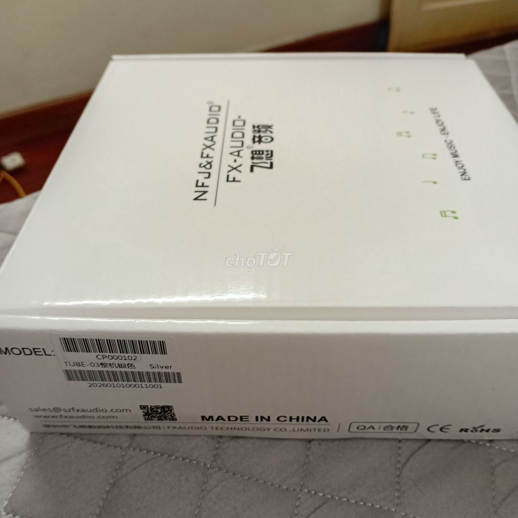 Bộ tiền khuếch đại FX-AUDIO TUBE-03 Bạc. Mua bán Tivi, Âm thanh tại Quận Thanh Xuân Hà Nội được đăng bởi đinh công thanh hình 1