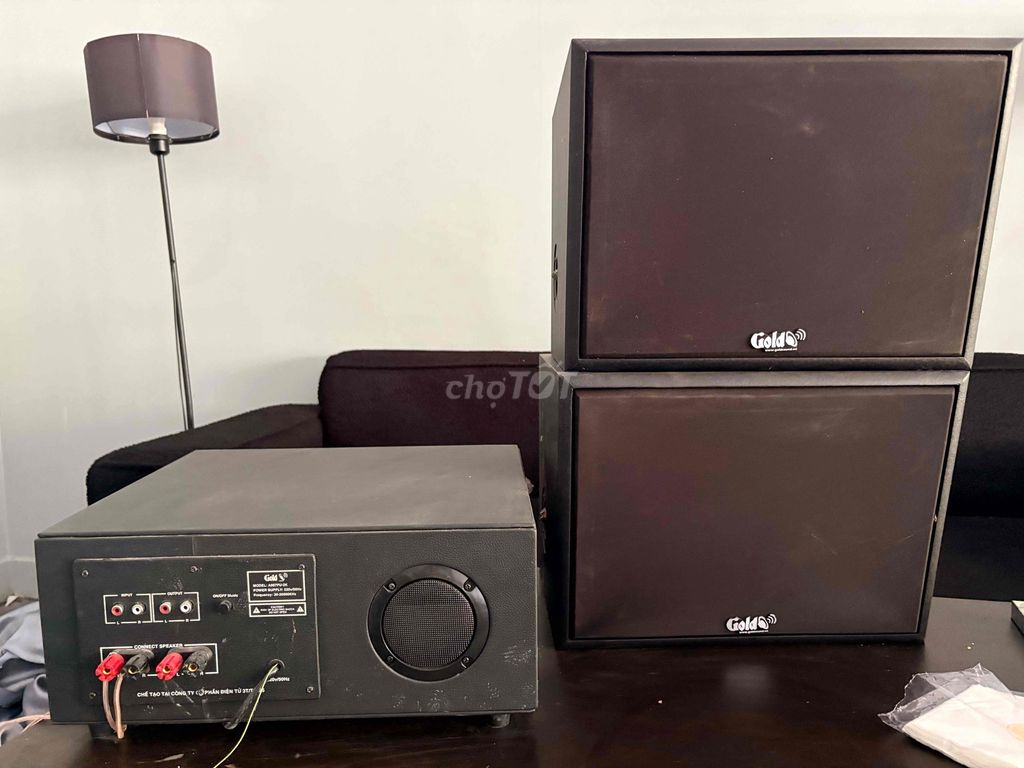 Hệ thống loa Gold AS07PU-2K Đen Sống động. Mua bán Tivi, Âm thanh tại Huyện Củ Chi Tp Hồ Chí Minh được đăng bởi Huỳnh Anh Kiệt hình 1