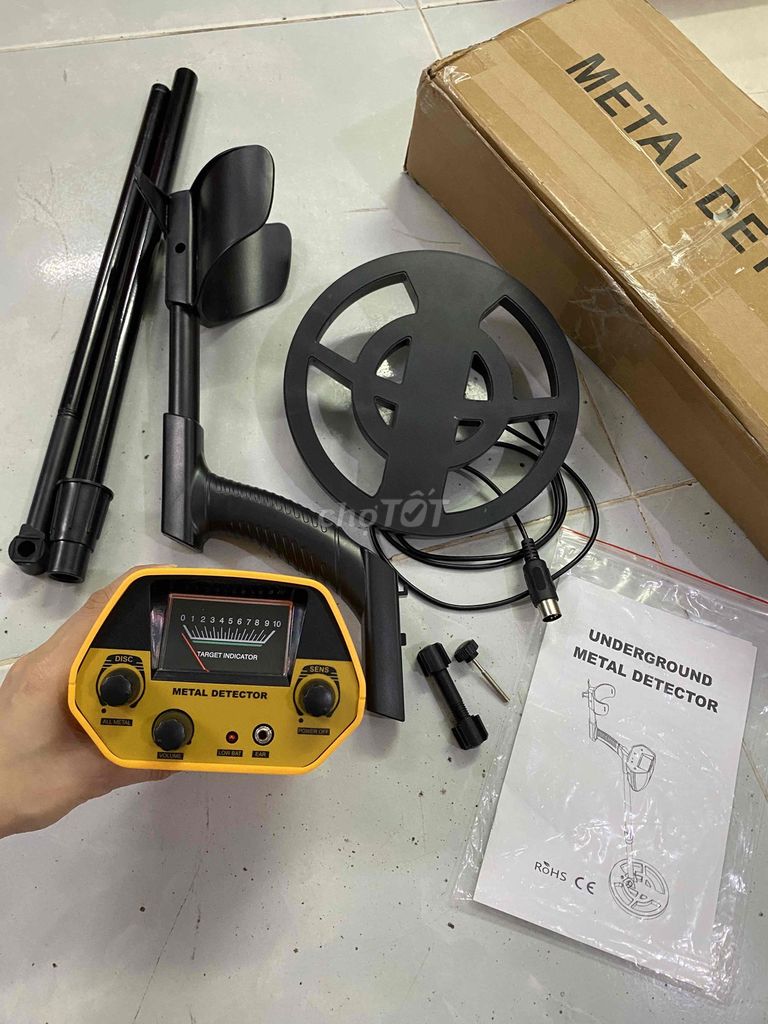 Máy dò kim loại MD-5090 Vàng đen. Mua bán Đồ chuyên dụng, Giống nuôi trồng tại Huyện Nhà Bè Tp Hồ Chí Minh được đăng bởi Trân hình 1