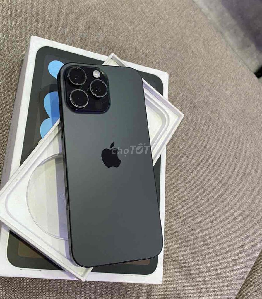 16 Pro 1TB Đen Quốc tế Mỹ pin 93. Mua bán Điện thoại tại Quận 3 Tp Hồ Chí Minh được đăng bởi Nam Á Mobile hình 1