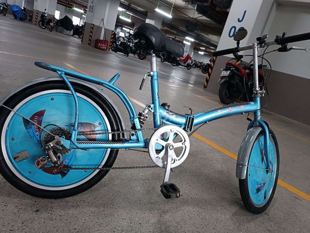 Xe thể thao gấp gọn 20in bãi Nhật như hình còn mới