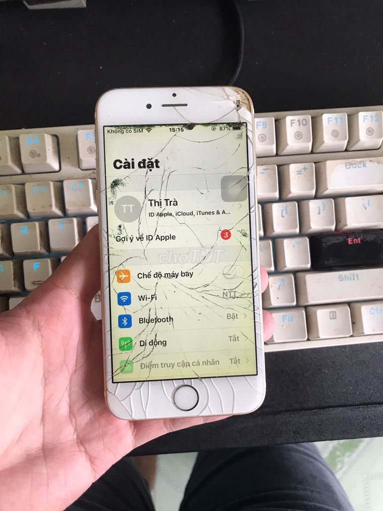 xác Apple iPhone 6 Vàng Hư màn hình. Mua bán Điện thoại tại Huyện Lai Vung Đồng Tháp được đăng bởi Jaykie hình 1