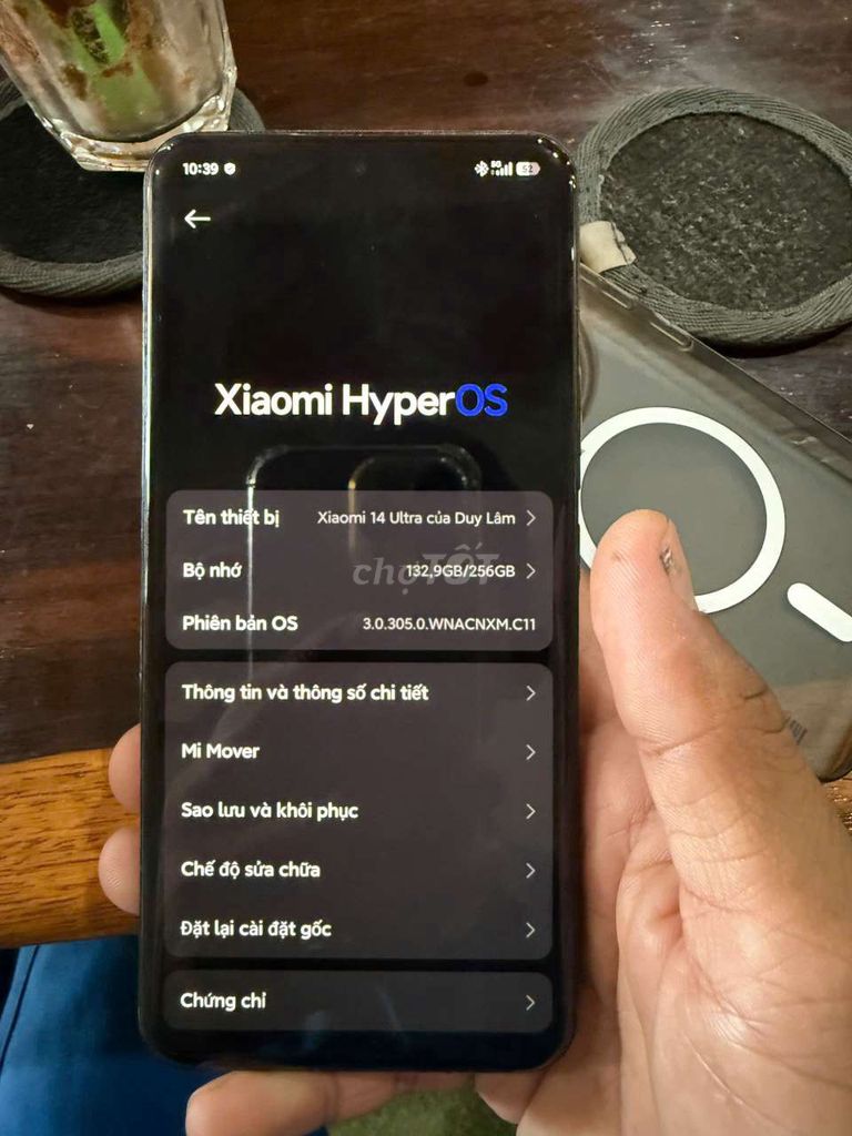 Xiaomi 14 Ultra 256GB Đen. Mua bán Điện thoại tại Huyện Đức Hòa Long An được đăng bởi Thái Nguyễn Duy Lâm hình 1