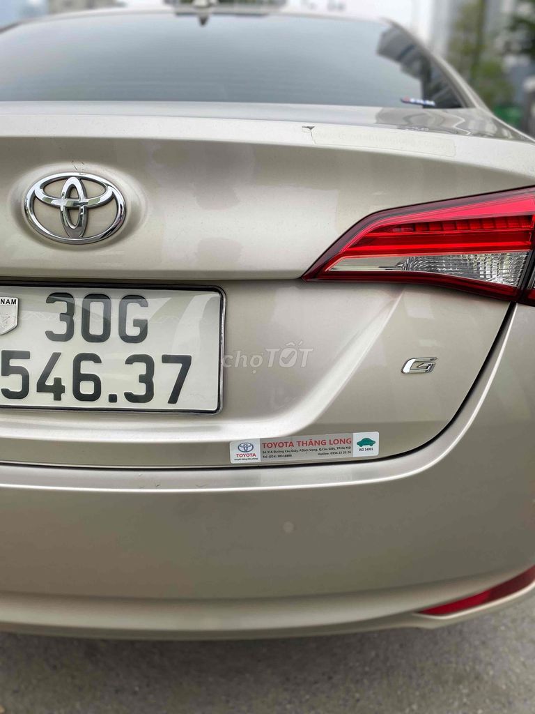 Toyota Vios 2020 1.5G - 83000 km. Mua bán Ô tô tại Huyện Hoài Đức Hà Nội được đăng bởi Trịnh Đức Nam hình 8