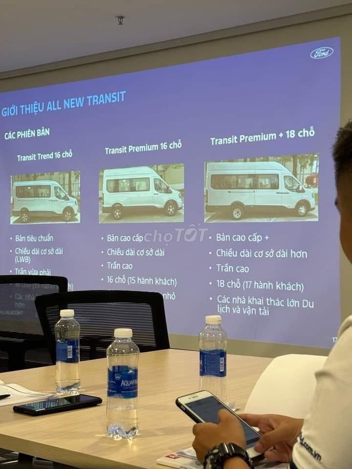 Ford Transit 2024, Phom mới, 3 phiên bản, Giao T7. Mua bán Ô tô tại Quận Hoàng Mai Hà Nội được đăng bởi Ford Pháp Vân hình 12