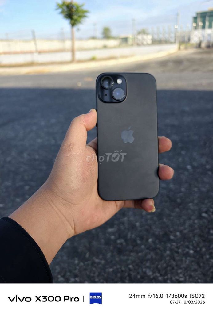Apple iPhone 15 128GB Đen. Mua bán Điện thoại tại Huyện Cẩm Mỹ Đồng Nai được đăng bởi Đinh Quang Thảo hình 1