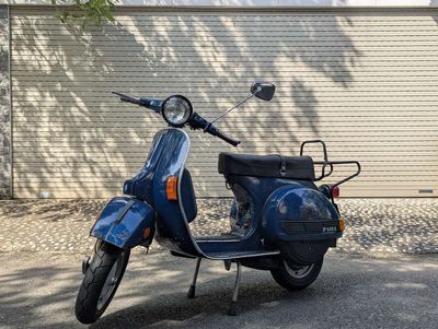 Vespa P125e 1983 bản Mỹ sơn zin - máy zin hiếm