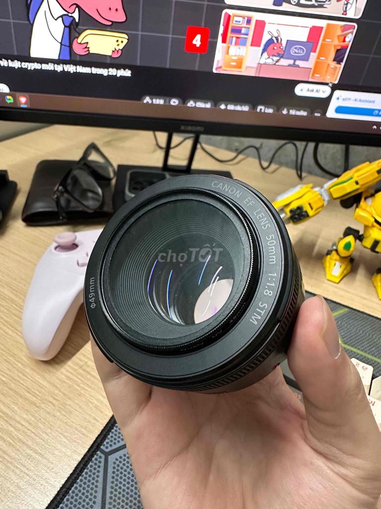 Canon 50mm f1.8 USM Fullbox. Mua bán Máy ảnh, Máy quay tại Quận Thanh Khê Đà Nẵng được đăng bởi Phạm Anh Tú hình 1