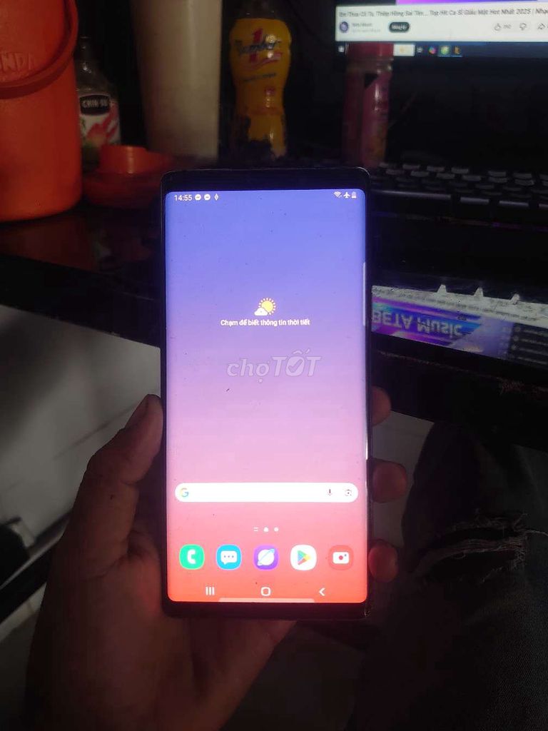 Samsung Note 9 Đen Đã qua sử dụng. Mua bán Điện thoại tại Huyện Định Quán Đồng Nai được đăng bởi Huỳnh Thanh Trường hình 1