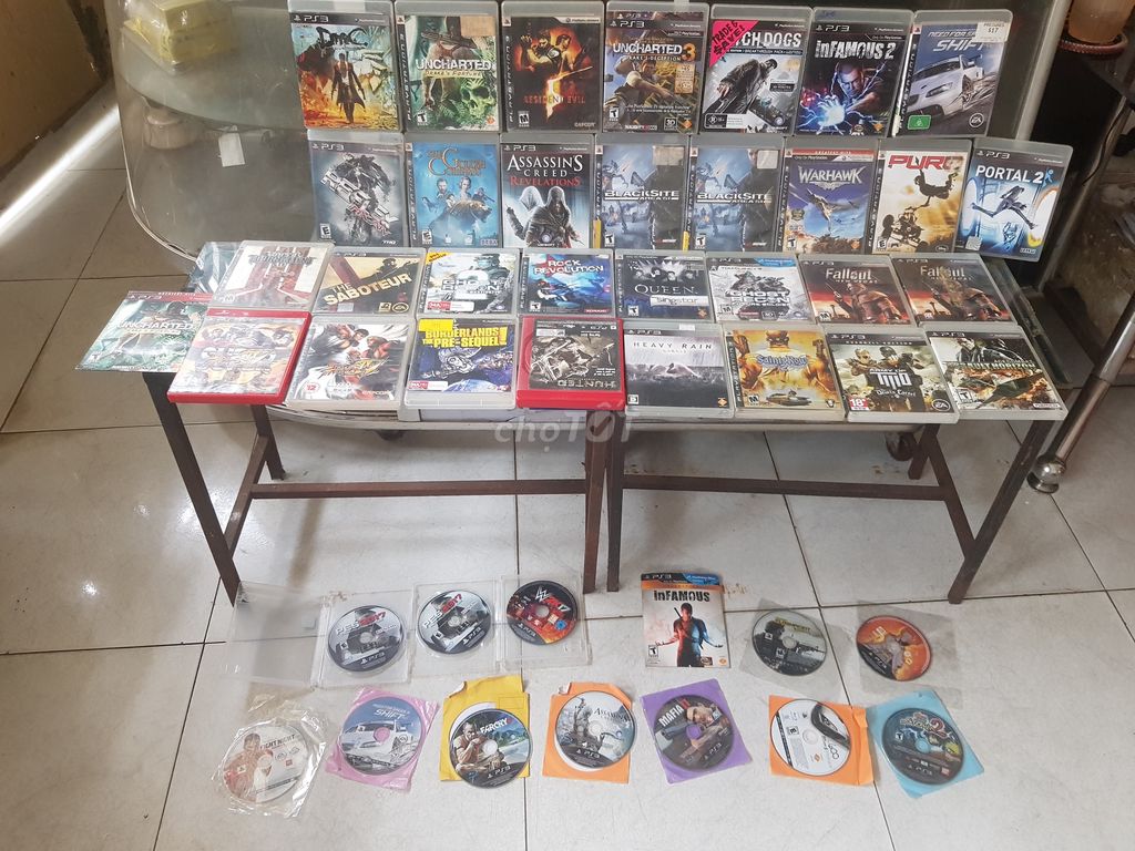 Thanh lý đỉa game Ps3 góc đá banh và đi cảnh