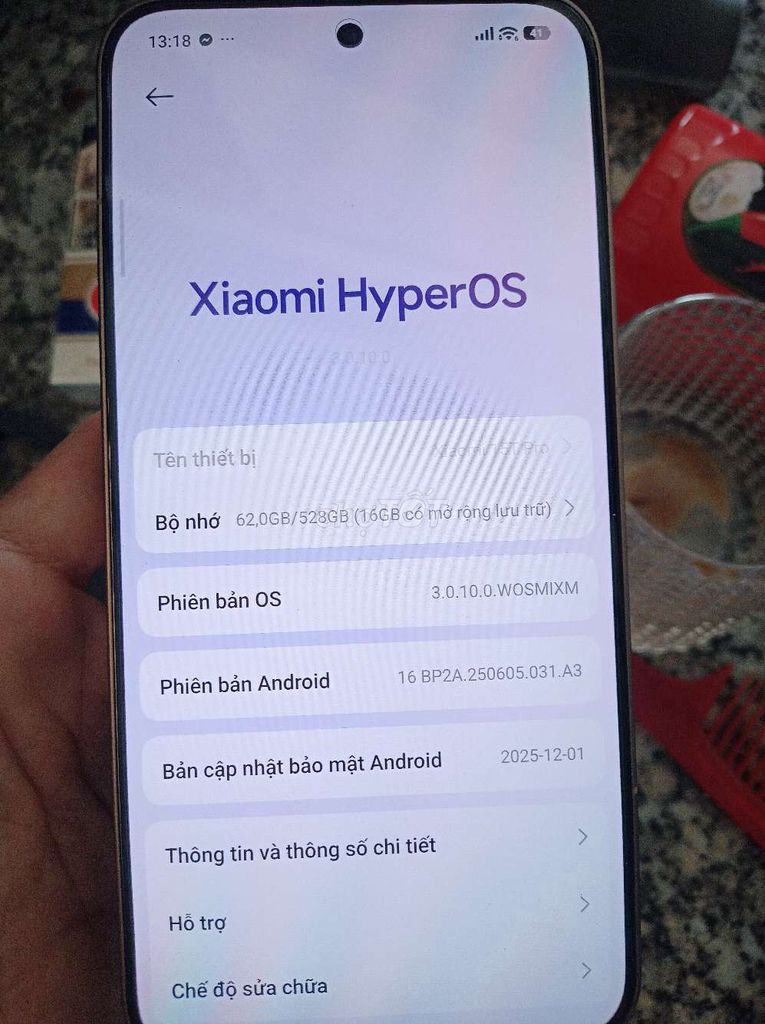 Xiaomi 15T Pro 512GB Vàng. Mua bán Điện thoại tại Huyện Cam Lâm Khánh Hòa được đăng bởi Năm Nhung hình 1