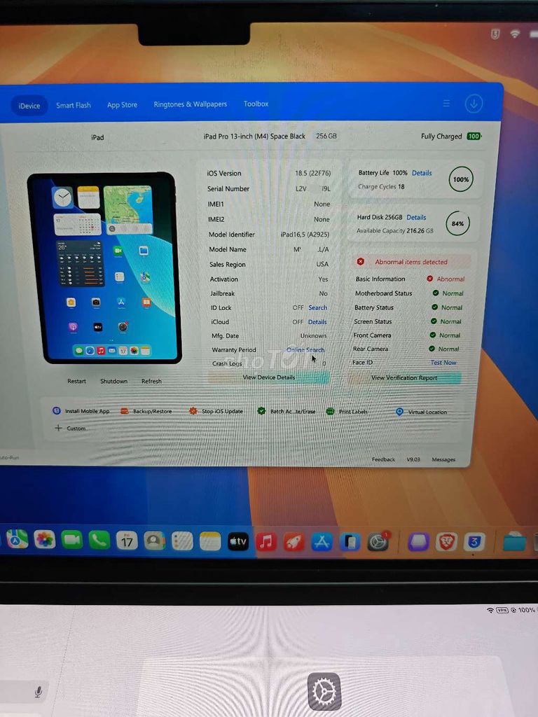 Apple iPad Pro 13 inch (M4) 256GB Bạc. Mua bán Máy tính bảng tại Quận Đống Đa Hà Nội được đăng bởi Mac8868 hình 1