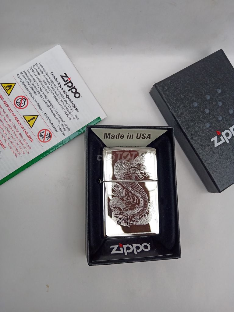 COOL NGẦU, RẮN HỔ MANG I ZIPPO MỸ, zin. Mua bán Đồ sưu tầm, đồ cổ tại Thành phố Thủ Đức Tp Hồ Chí Minh được đăng bởi Tuấn Anh  hình 1