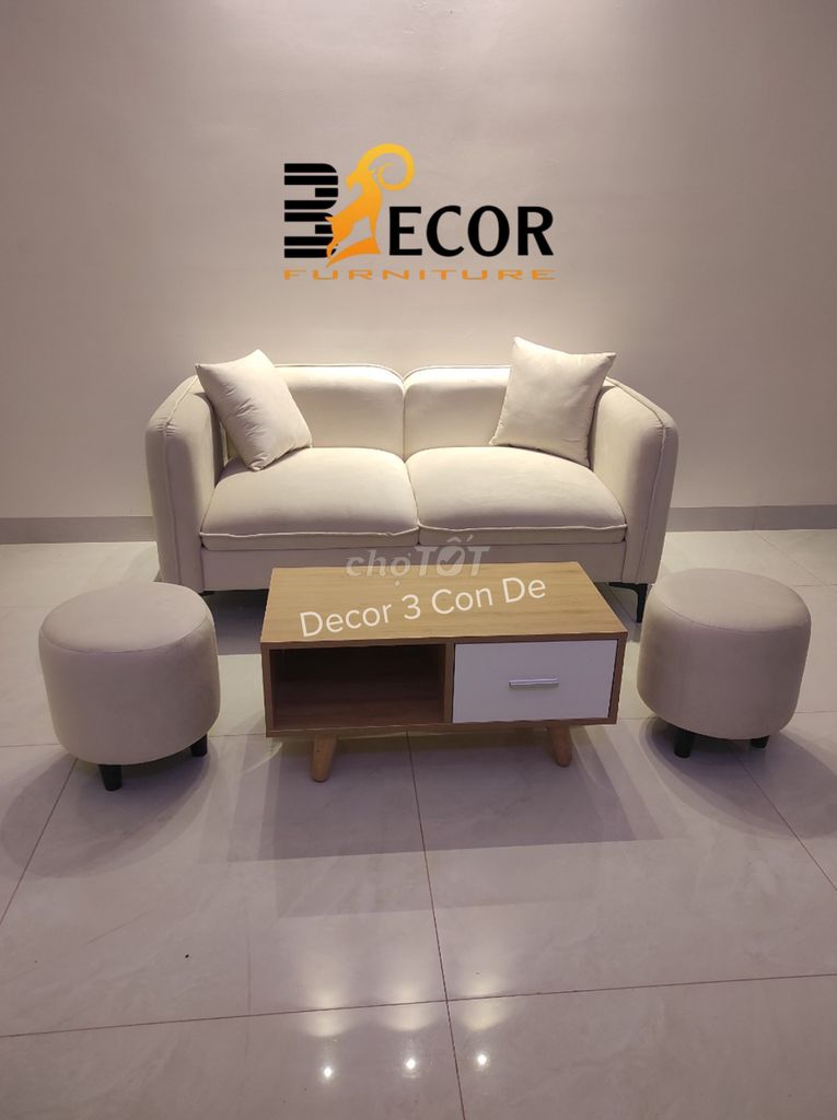 GHẾ SOFA BĂNG DECOR THIẾT KẾ CAO CẤP ĐA DANG MÀU