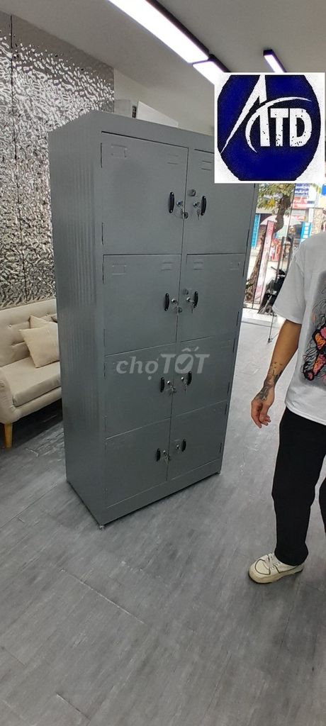 TỦ LOCKER SẮT=TỦ LOCKER=TỦ LOCKER NHÂN VIÊN GIÁ RẺ. Mua bán Đồ dùng văn phòng tại Quận Gò Vấp Tp Hồ Chí Minh được đăng bởi TỔNG KHO NỘI THẤT HCM hình 1