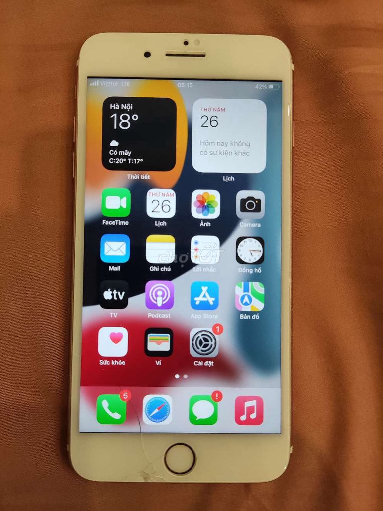 Apple iPhone 7 Plus 32GB Vàng hồng VN/A. Mua bán Điện thoại tại Quận Tây Hồ Hà Nội được đăng bởi Trần Quốc Thành hình 1