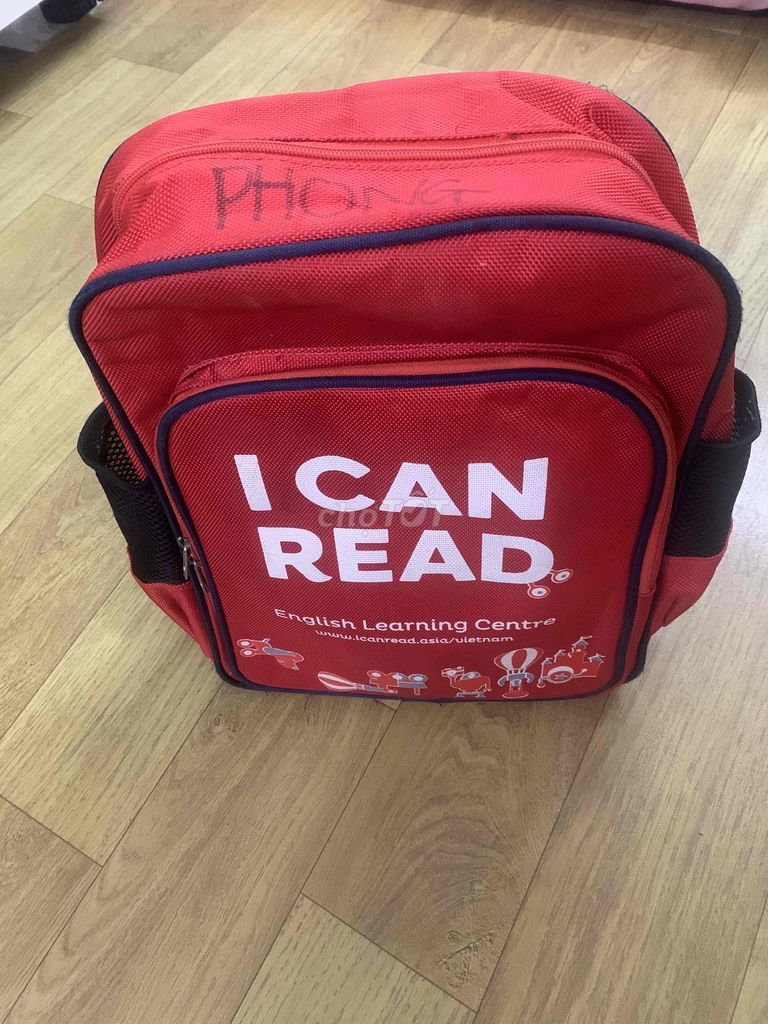 Balo học sinh I Can Read Đỏ. Mua bán Túi xách tại Quận Ba Đình Hà Nội được đăng bởi Nguyen thanh mai hình 1