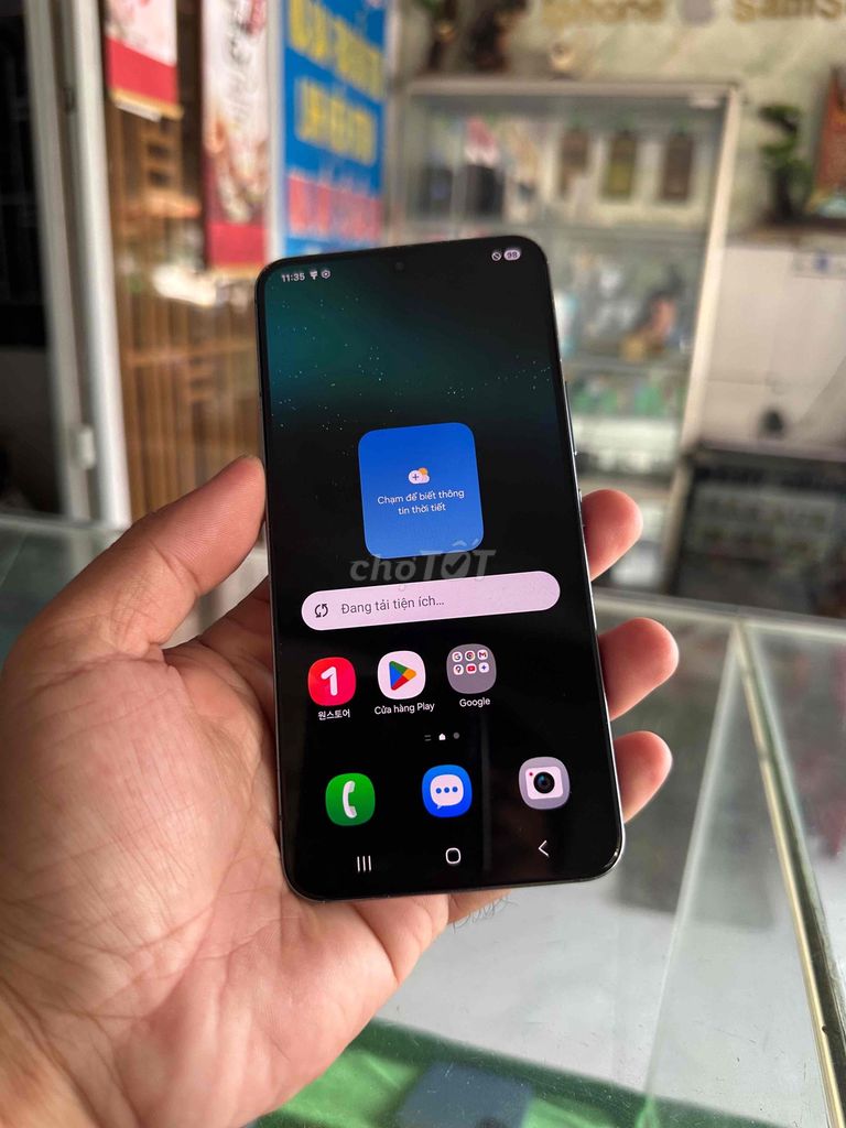 Galaxy S22 xanh đậm màn zin ám nhẹ. Mua bán Điện thoại tại Huyện Củ Chi Tp Hồ Chí Minh được đăng bởi nguyễn quốc Thắng hình 1