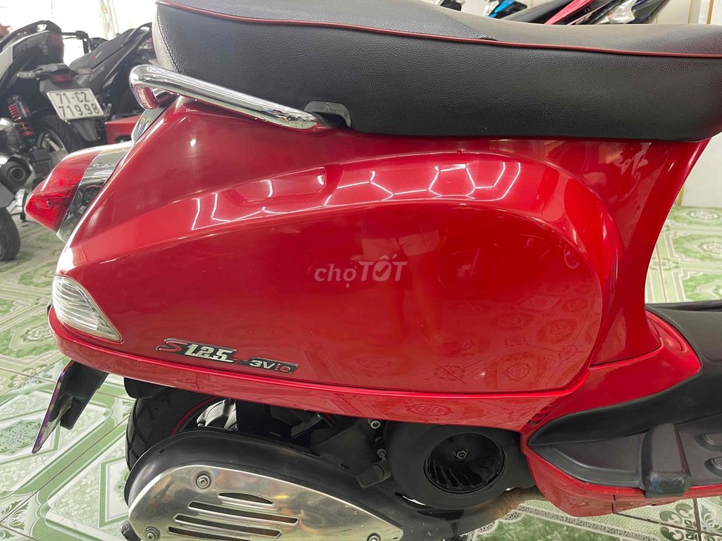 Piaggio Vespa S 125 3vie Đỏ. Mua bán Xe máy tại Thành phố Dĩ An Bình Dương được đăng bởi Xe Máy Cũ Tiền Trang hình 6