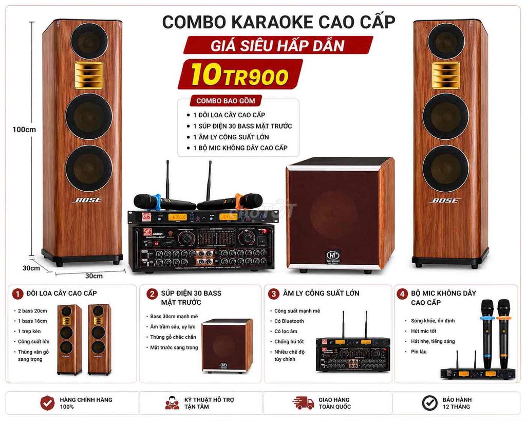 🔥 COMBO KARAOKE GIA ĐÌNH CAO CẤP. Mua bán Tivi, Âm thanh tại Quận 12 Tp Hồ Chí Minh được đăng bởi Hải Khánh Audio hình 1