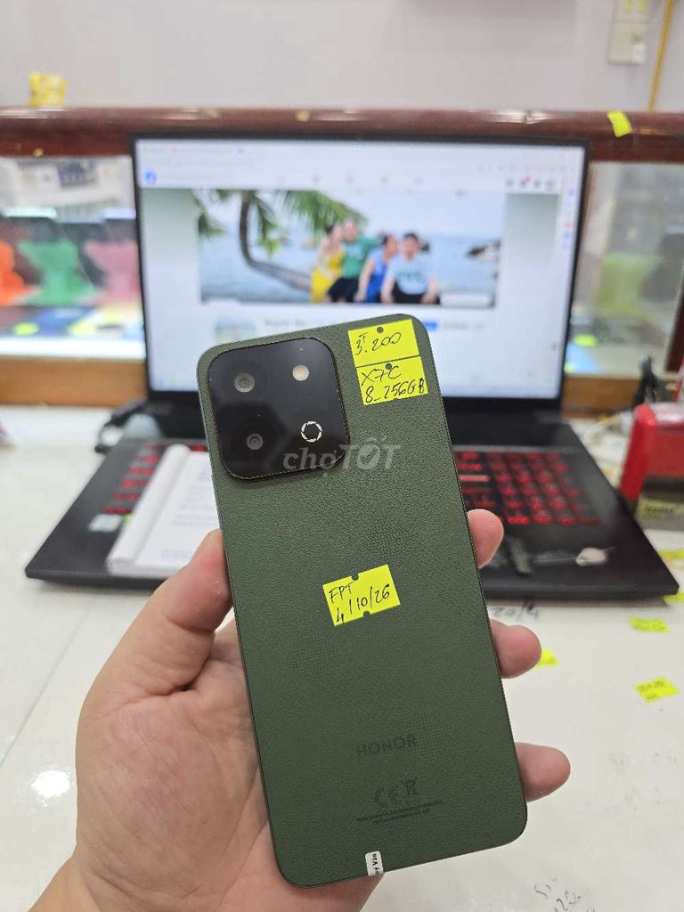 Honor X7C 256GB Xanh Lá - Đã Sử Dụng. Mua bán Điện thoại tại Thành phố Long Xuyên An Giang được đăng bởi Facebook Cầm Đồ Thúy Vân hình 1