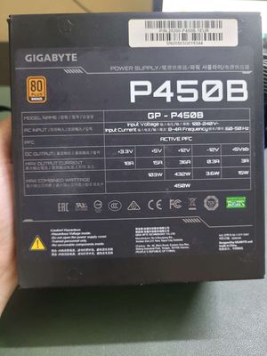 Nguồn máy tính Gigabyte GP-P450B-450W-80PlusBronze