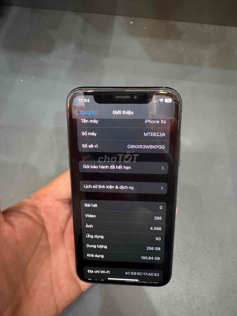 iPhone XS 256GB Đen Quốc tế. Mua bán Điện thoại tại Thành phố Phủ Lý Hà Nam được đăng bởi Hải Đăng hình 1