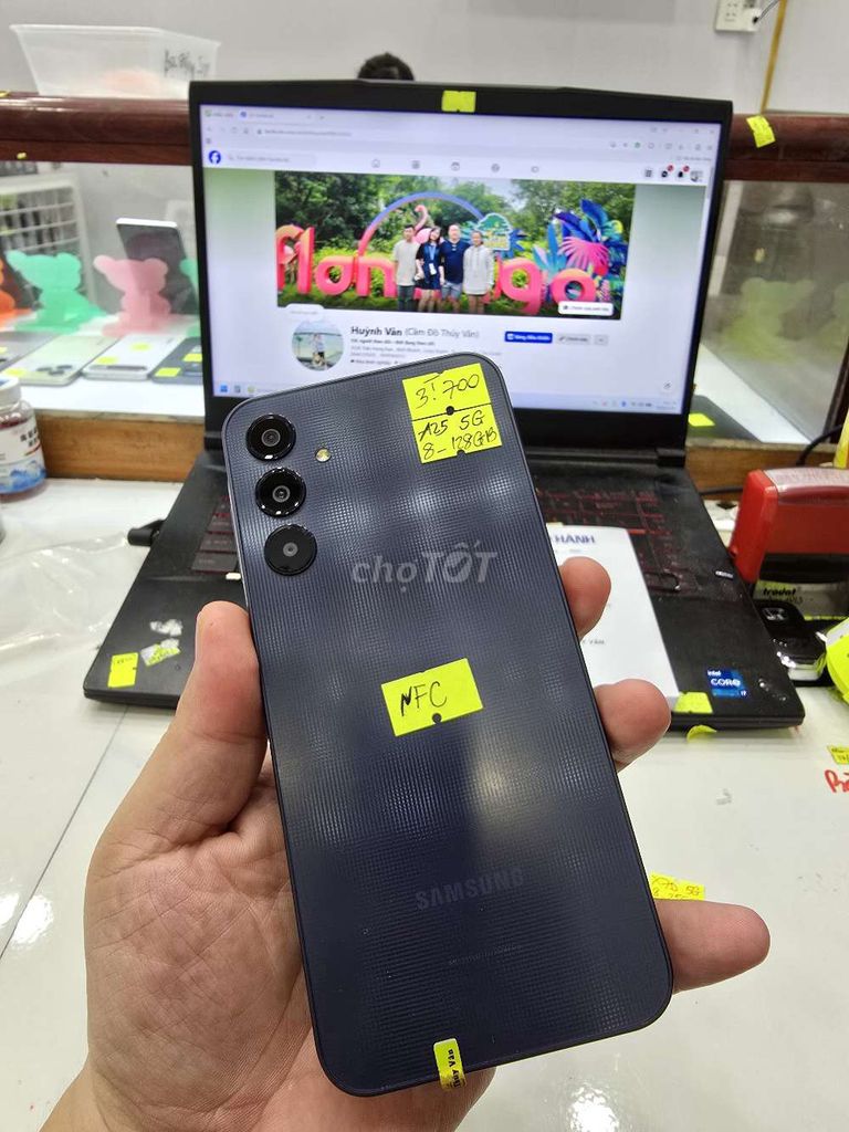 Samsung A25 5G 8GB/128GB Đen. Mua bán Điện thoại tại Thành phố Long Xuyên An Giang được đăng bởi Facebook Cầm Đồ Thúy Vân hình 1