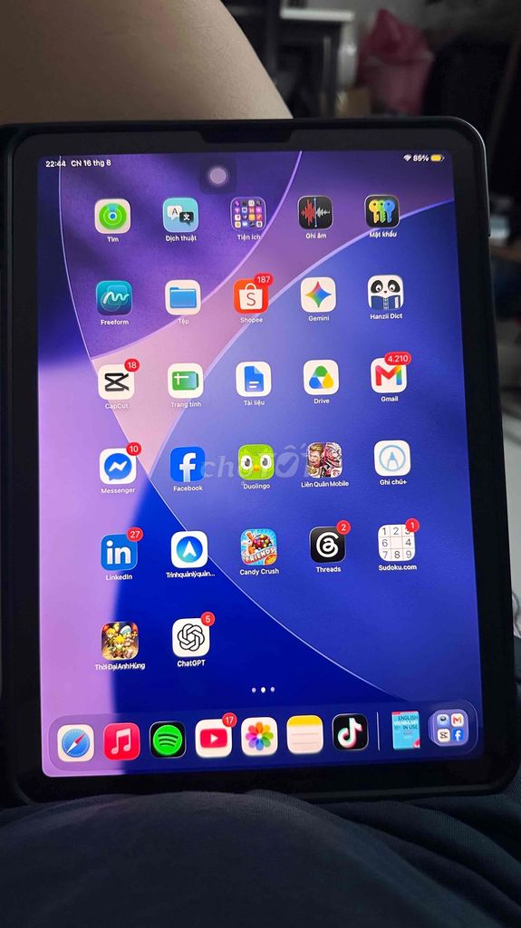 Apple iPad Air 4 256g Xanh Like New. Mua bán Máy tính bảng tại Quận 5 Tp Hồ Chí Minh được đăng bởi Trọng Phúc Phan hình 1