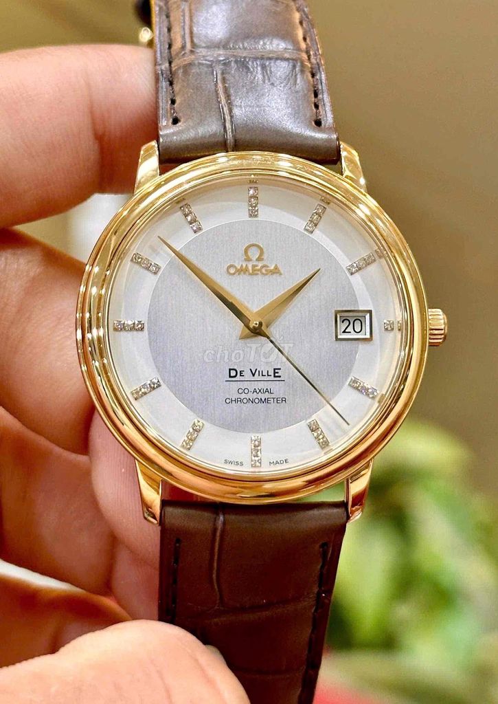 Omega De Ville Prestige 4617.35.02 vàng đúc 18k. Mua bán Đồng hồ tại Quận Hoàng Mai Hà Nội được đăng bởi tuấn ninh  hình 1