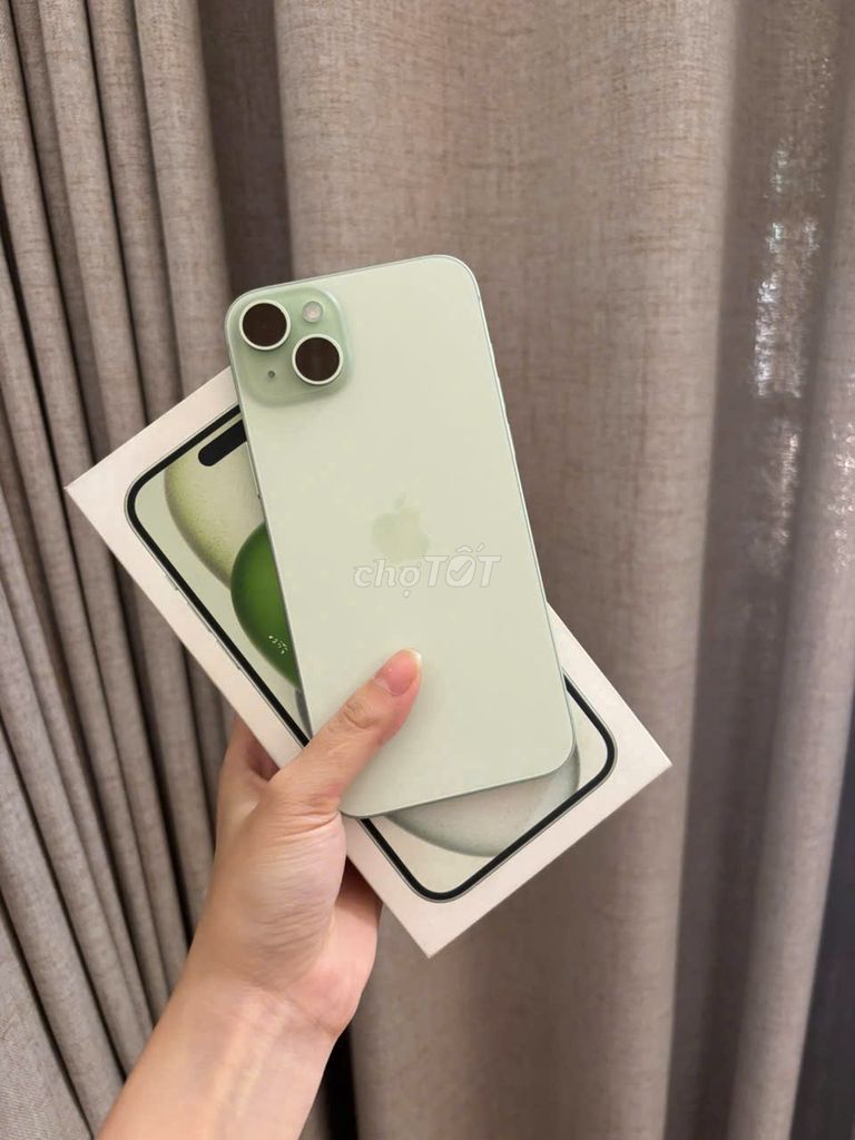 iPhone 15 Plus Green 256Gb VN BH T12.2026. Mua bán Điện thoại tại Quận Tân Bình Tp Hồ Chí Minh được đăng bởi Đỗ đình cư hình 1