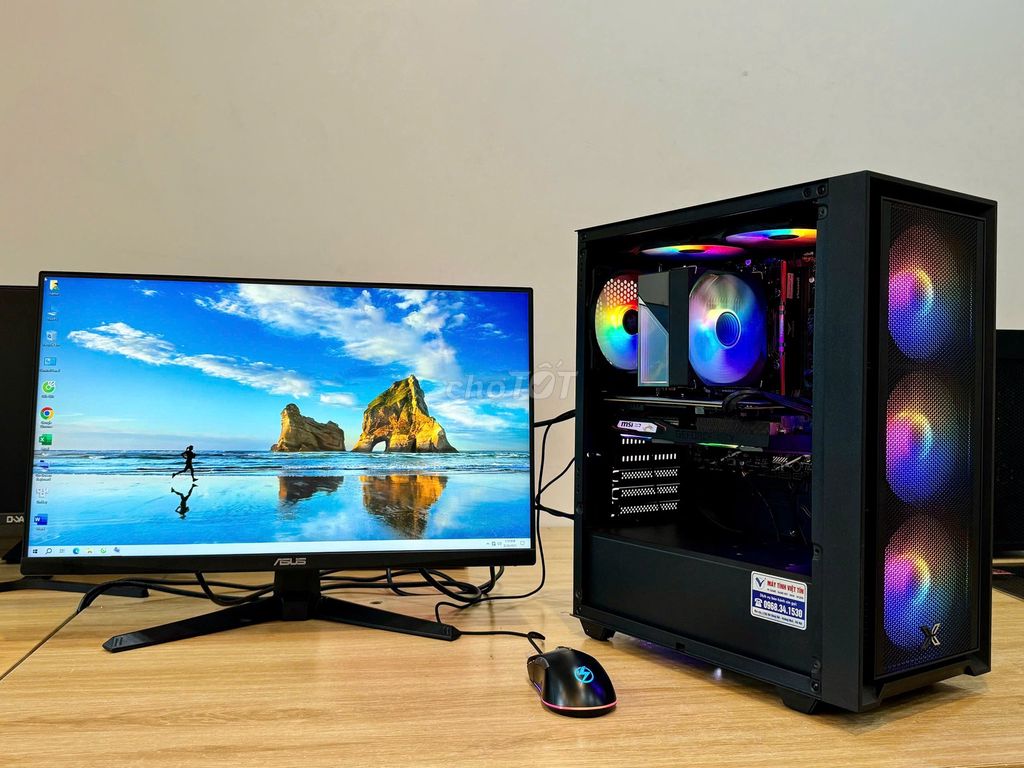 MSI i5-12400F -RTX 3060- 12G - Màn 27 ink Full HD. Mua bán Máy tính để bàn tại Quận Hoàng Mai Hà Nội được đăng bởi Nguyễn Mạnh Tiến Hà Nội hình 1