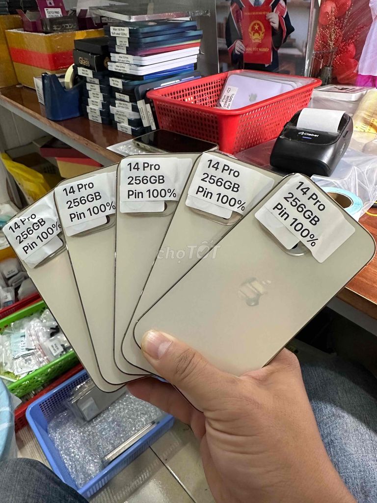14 Pro 256GB Vàng. Mua bán Điện thoại tại Thành phố Bến Tre Bến Tre được đăng bởi Trương Thanh Minh hình 1