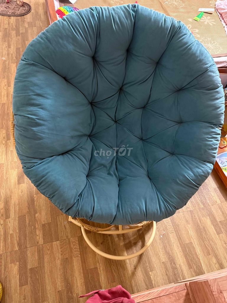 Ghế bập bênh Mây nhựa Xanh cũ. Mua bán Bàn ghế tại Huyện Ý Yên Nam Định được đăng bởi Bảo Trần hình 1