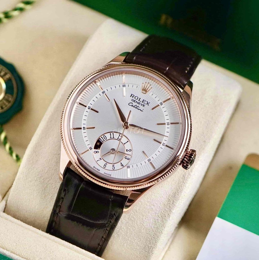 Rolex Cellini DualTime 50525 like new Fullset.