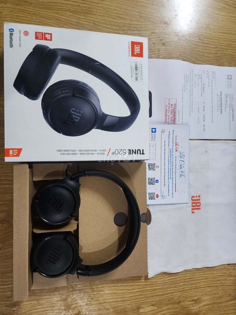 Tai nghe JBL Tune 520BT Bluetooth. Mua bán Tivi, Âm thanh tại Quận Thanh Xuân Hà Nội được đăng bởi Kien Ngo hình 1