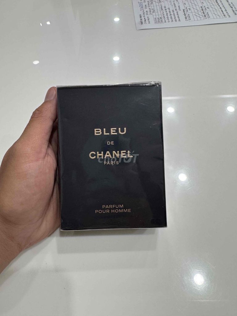 nước hoa chanel blur parfum sách tay chĩnh hãng