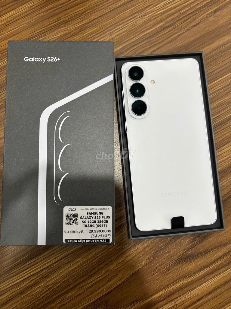Samsung Galaxy S26+ 256GB Trắng. Mua bán Điện thoại tại Quận Cầu Giấy Hà Nội được đăng bởi Trần Thảo Thảo hình 1