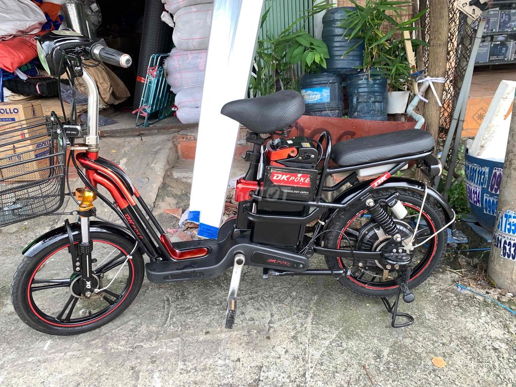 bán xe đạp điện cũ DK poke cũ. Mua bán Xe điện tại Thị xã Bến Cát Bình Dương được đăng bởi xe đạp điện  Hai Thiện hình 2