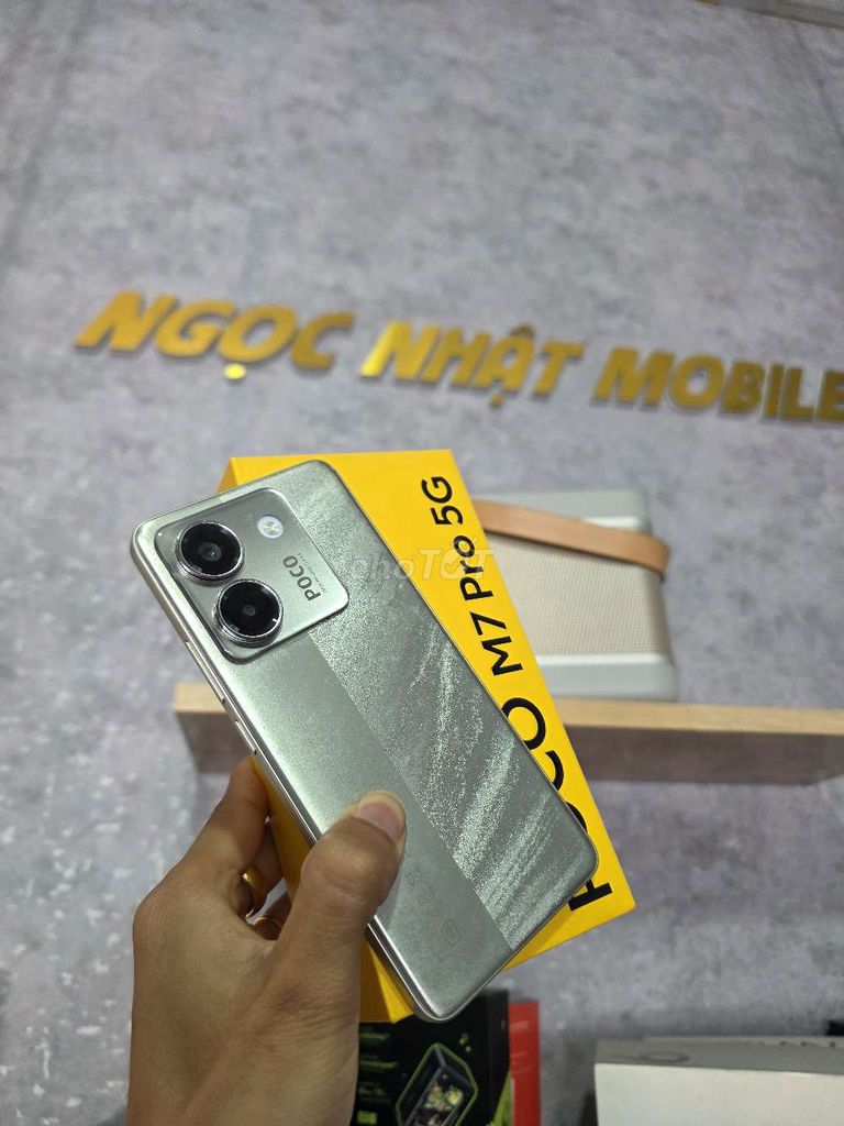 POCO M7 Pro 5G (12/256) FullBox. Mua bán Điện thoại tại Thành phố Buôn Ma Thuột Đắk Lắk được đăng bởi Nguyễn Ngọc Nhật hình 1
