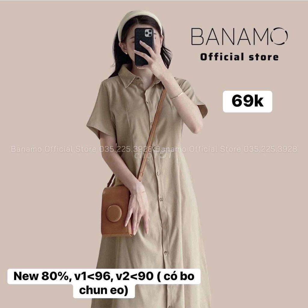 Đầm Banamo Nữ Vải mềm mại Mới 80%. Mua bán Quần áo tại Huyện Châu Thành Kiên Giang được đăng bởi Trân hình 1