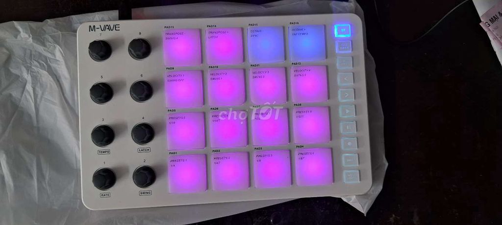 BỘ CHƠI TRỐNG MIDI MWAVE SMC 16 PAD. Mua bán Nhạc cụ tại Thành phố Sóc Trăng Sóc Trăng được đăng bởi TinHT hình 1