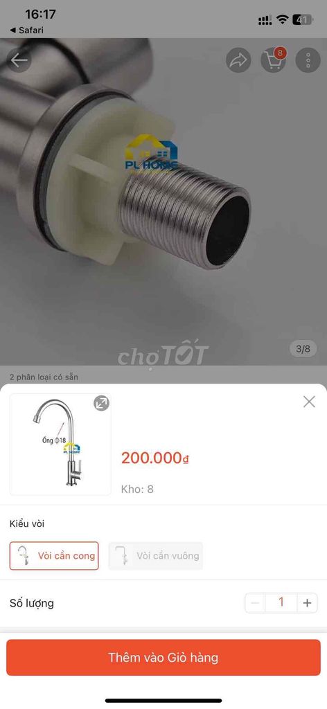 Vòi rửa bát Lucky Ống phi 18. Mua bán Thiết bị vệ sinh, nhà tắm tại Huyện Bình Chánh Tp Hồ Chí Minh được đăng bởi Linh Xả Hàng Thanh Lý  hình 1