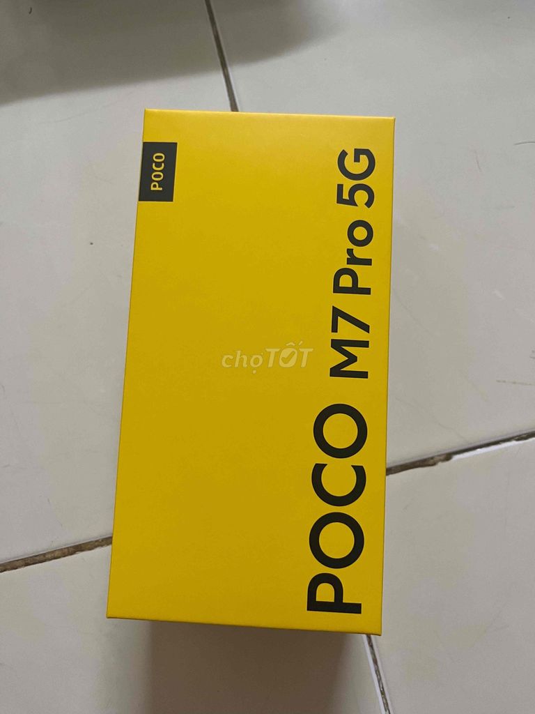 POCO M7 Pro 5G chính hãng 8GB/256GB Đã sử dụng. Mua bán Điện thoại tại Huyện Hóc Môn Tp Hồ Chí Minh được đăng bởi Tuấn Đồ Dõm hình 1