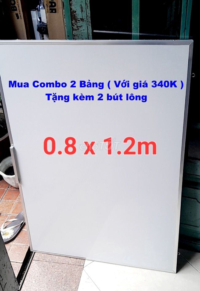 Mua Combo 2 Bảng Viết Bút Lông 0.8 x 1.2m GIÁ HOT