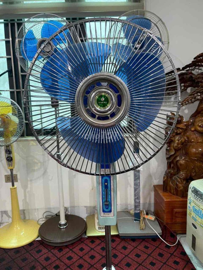 Quạt đứng Sanyo Xanh dương cánh 40. Mua bán Quạt tại Quận Tây Hồ Hà Nội được đăng bởi Anh Tuấn Audio Japan hình 1