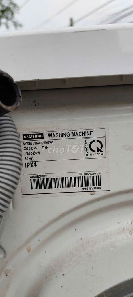 Máy giặt Inverter Samsung lồng ngang