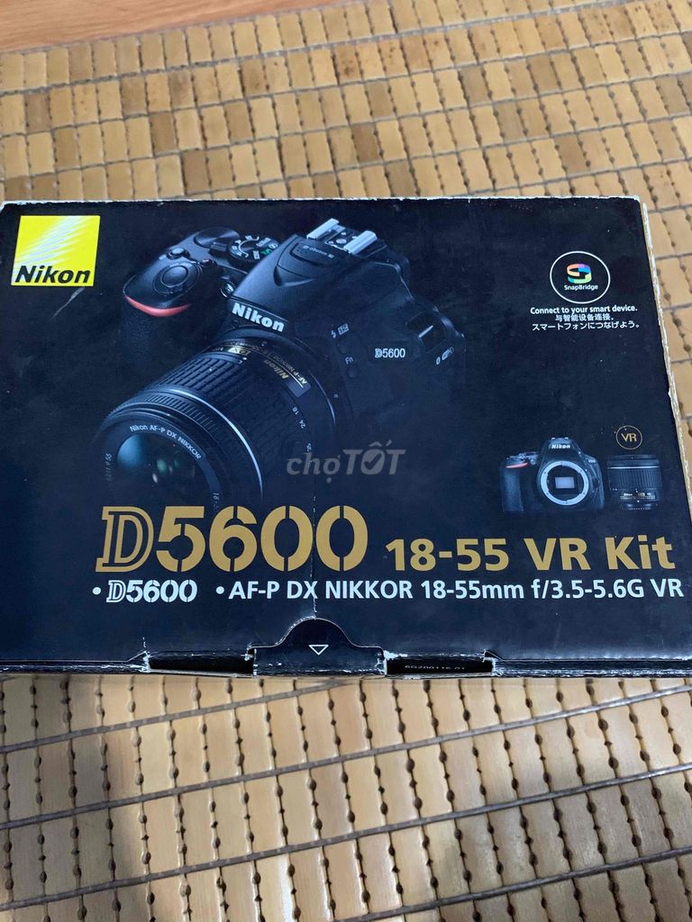 Nikon D5600 + lens kit. Mua bán Máy ảnh, Máy quay tại Huyện Định Quán Đồng Nai được đăng bởi Trọng Phi hình 1