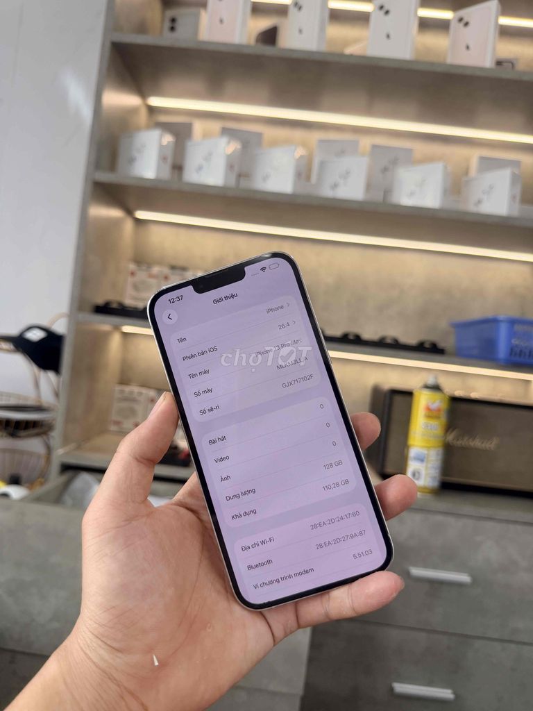 Apple iPhone 13 Pro Max 128GB Trắng. Mua bán Điện thoại tại Quận Ngũ Hành Sơn Đà Nẵng được đăng bởi Nghĩa  hình 1