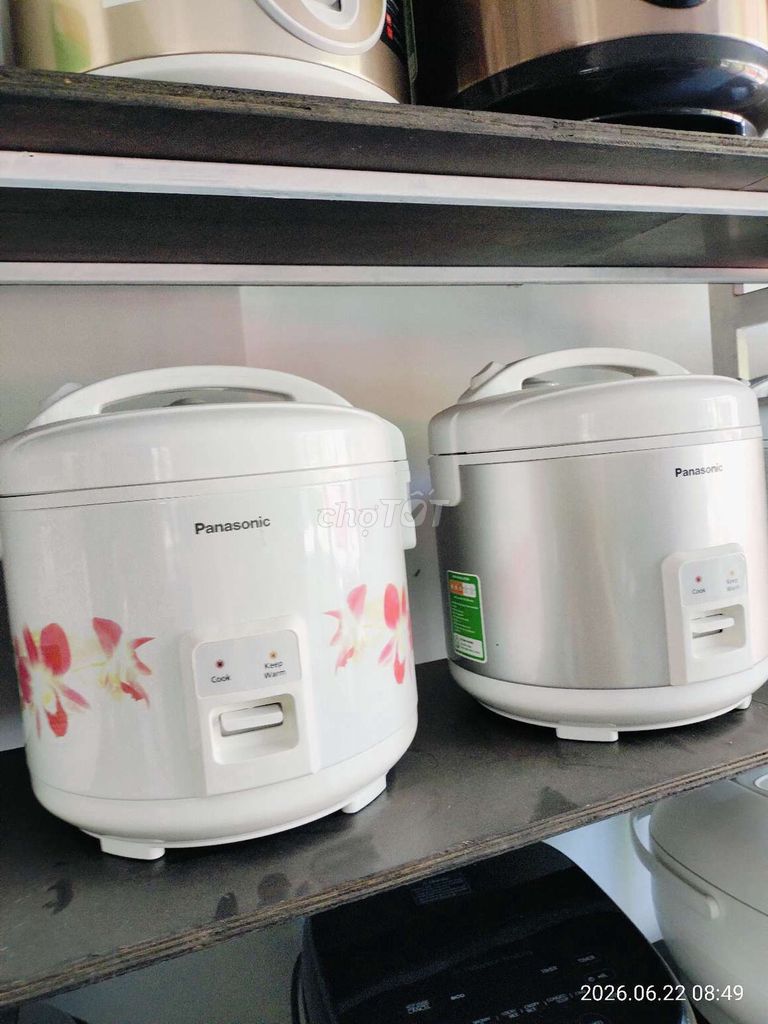 Nồi cơm điện Panasonic 1.8 lít Trắng. Mua bán Bếp, lò, đồ điện nhà bếp tại Quận Cẩm Lệ Đà Nẵng được đăng bởi Điện Máy Thái Hiền hình 1